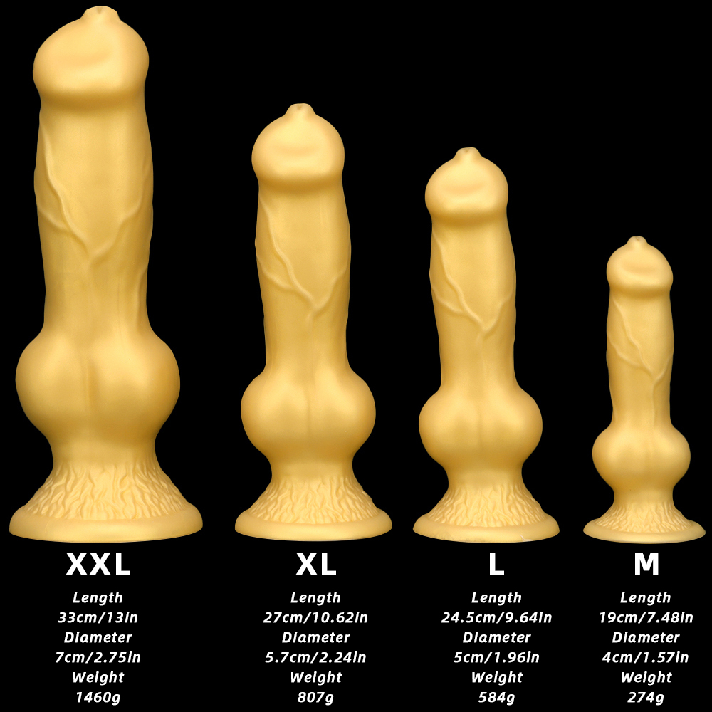(image for) Golden Fantasy Animalistic Dildo
