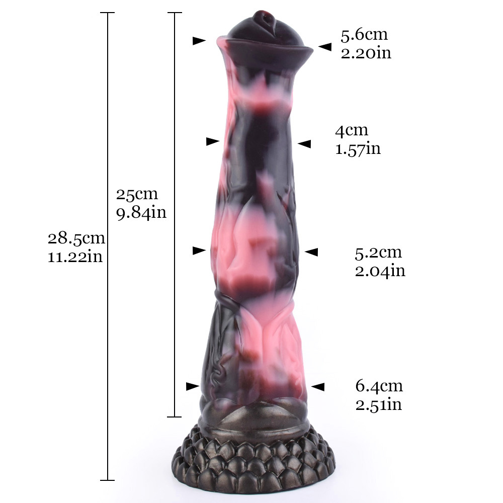 (image for) Simulated Animal Dildo 11.2 IN - C
