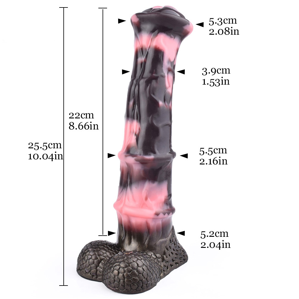 (image for) Simulated Animal Dildo 10 IN - F