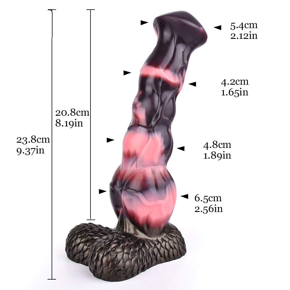 (image for) Simulated Animal Dildo 9.3 IN - G