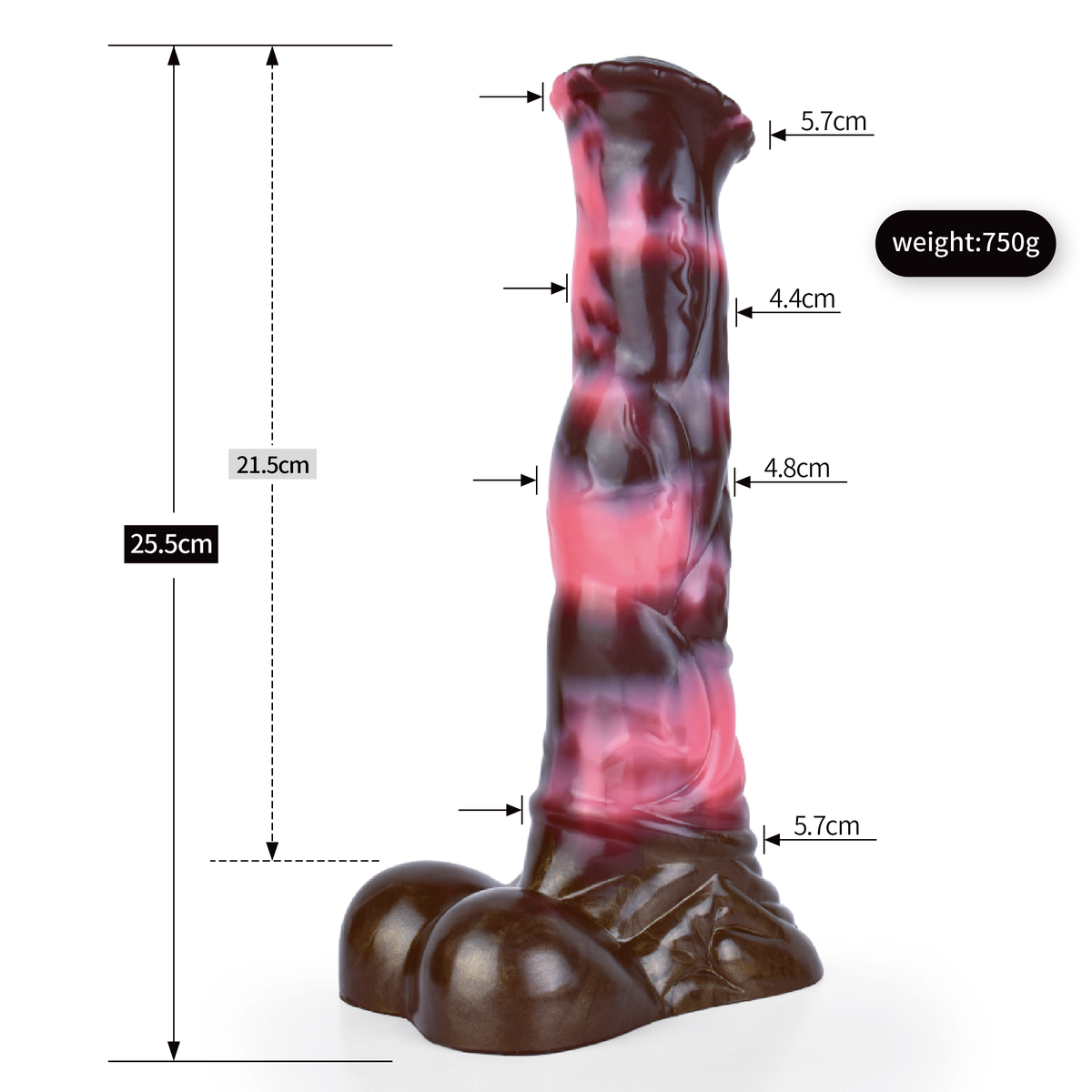 (image for) Squirting Steed Dildo - H