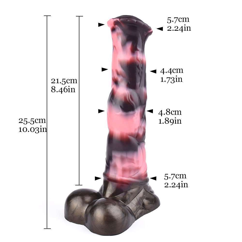 (image for) Simulated Animal Dildo 10.0 IN - H