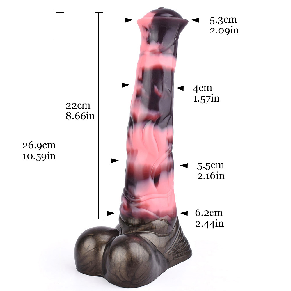 (image for) Simulated Animal Dildo 10.6 IN - L