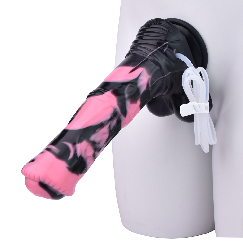 (image for) Squirting Simulated Horses Silicone Dildo - U