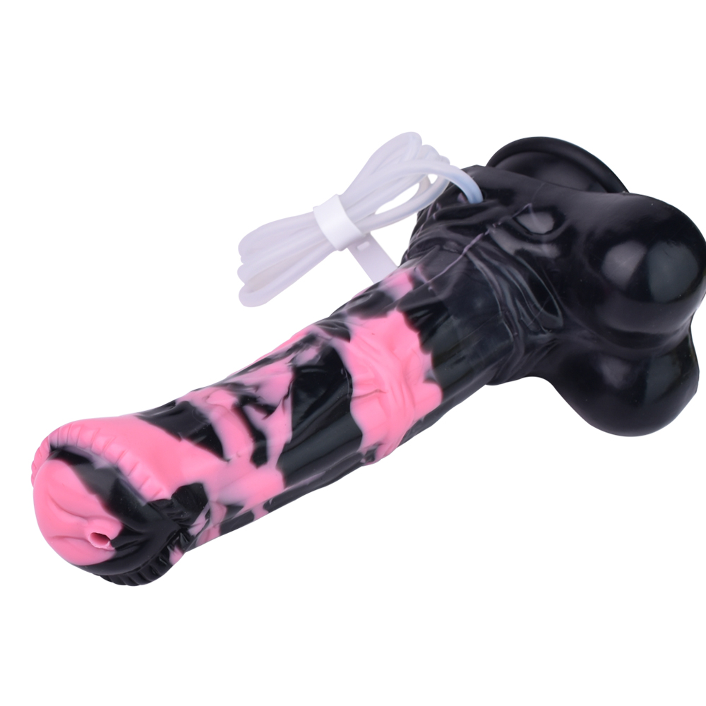 (image for) Squirting Simulated Horses Silicone Dildo - U