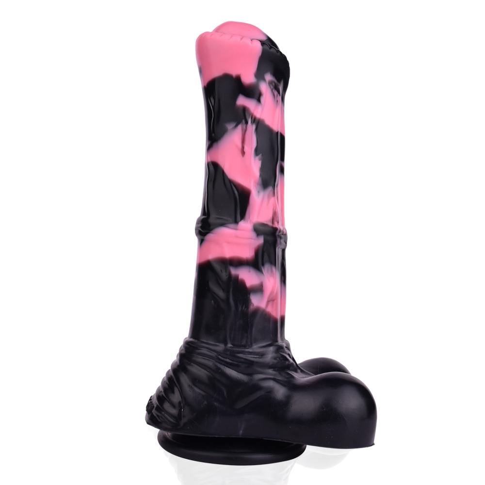 (image for) Simulated Horses Silicone Dildo - U