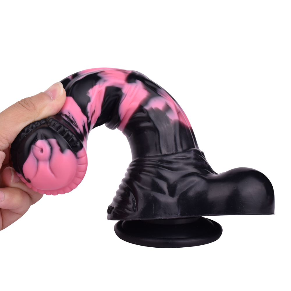 (image for) Simulated Horses Silicone Dildo - U