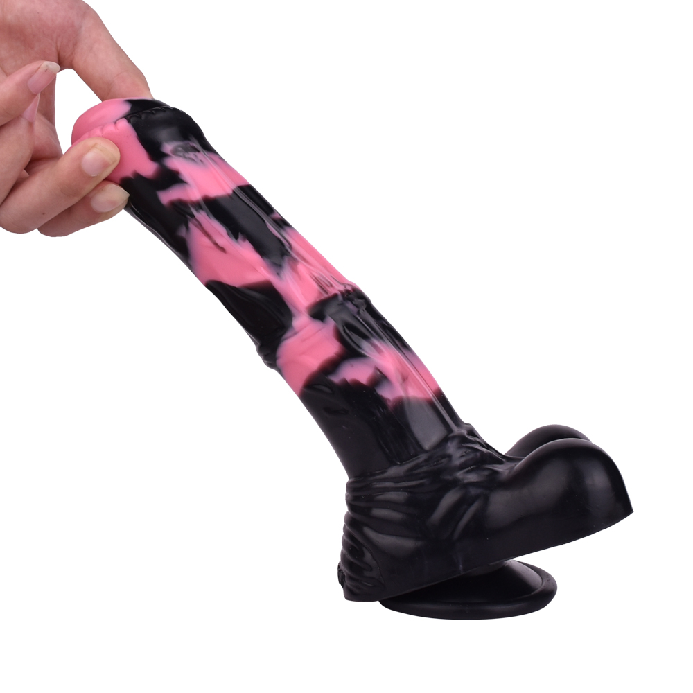 (image for) Simulated Horses Silicone Dildo - U