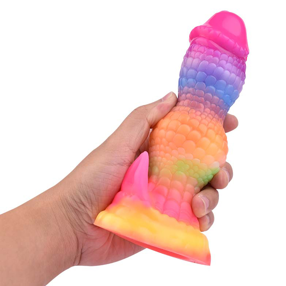 (image for) Luminous Silicone Dildo - 24