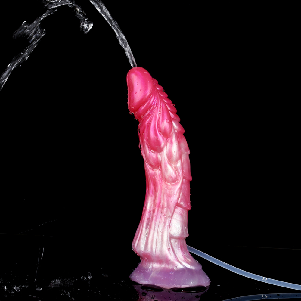 (image for) Ejaculating Peachy Colorful Realistic Dildo- 09