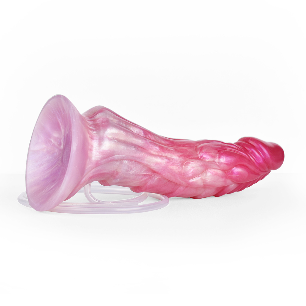 (image for) Ejaculating Peachy Colorful Realistic Dildo- 09