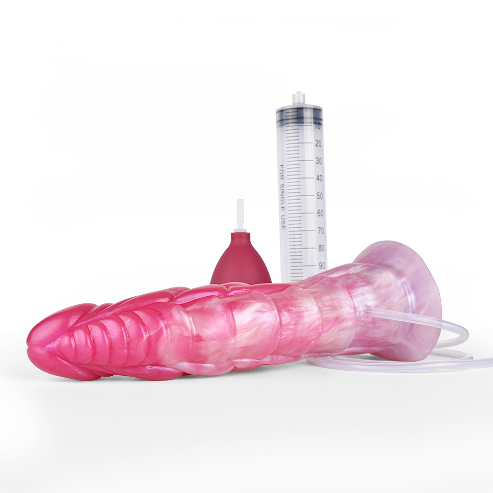 (image for) Ejaculating Peachy Colorful Realistic Dildo- 09