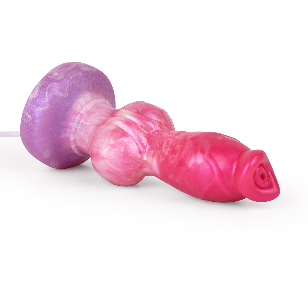 (image for) Ejaculating Peachy Colorful Realistic Dildo- 12