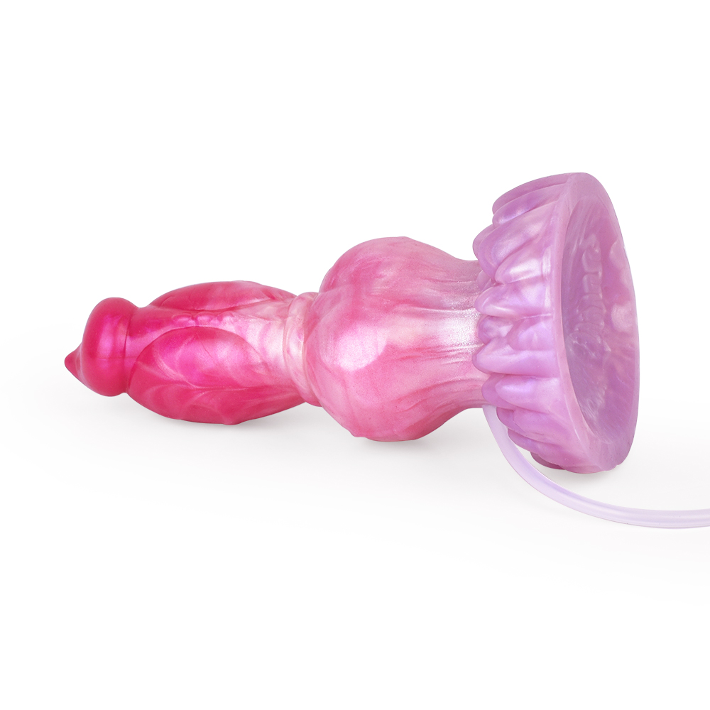 (image for) Ejaculating Peachy Colorful Realistic Dildo- 15