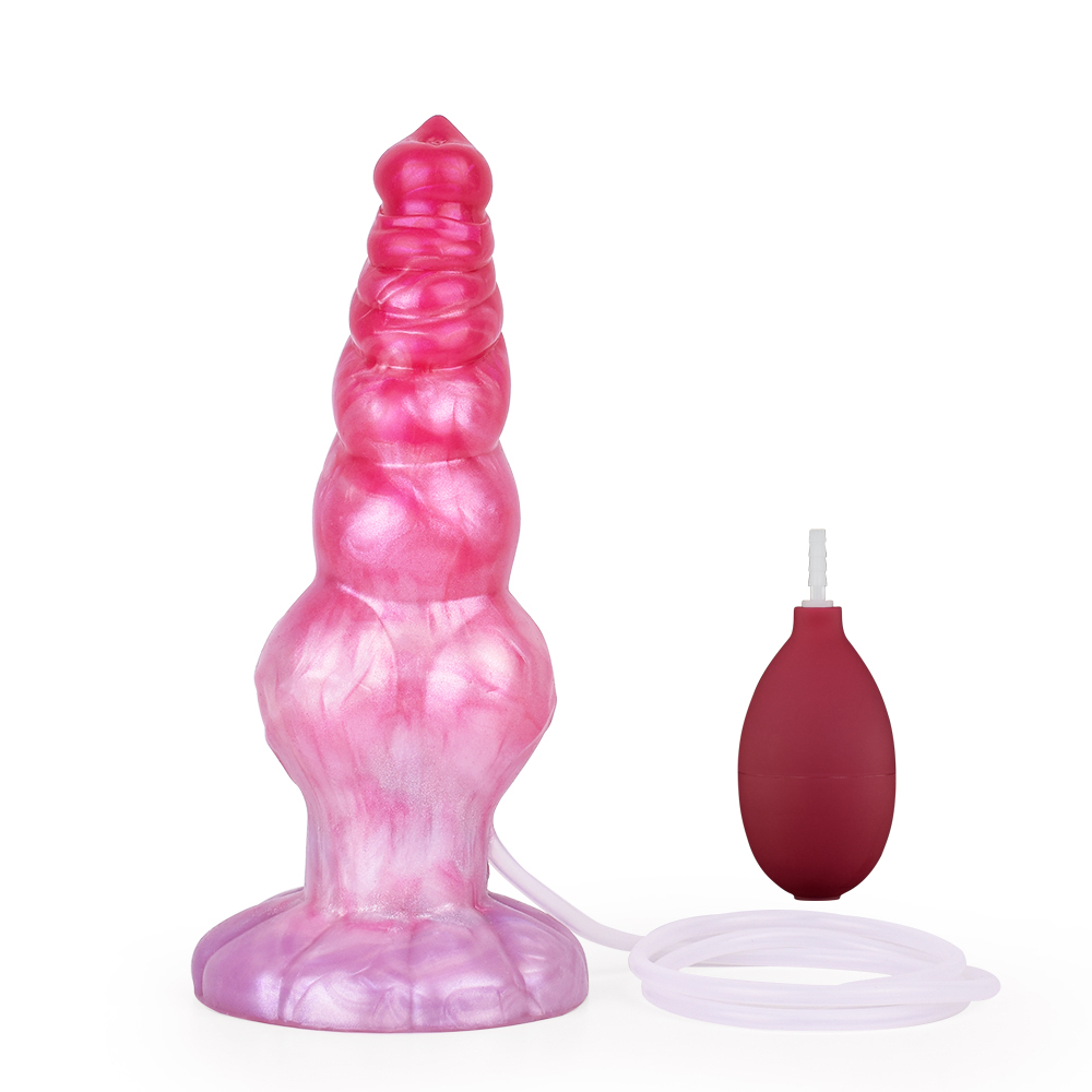(image for) Ejaculating Peachy Colorful Realistic Dildo- 16