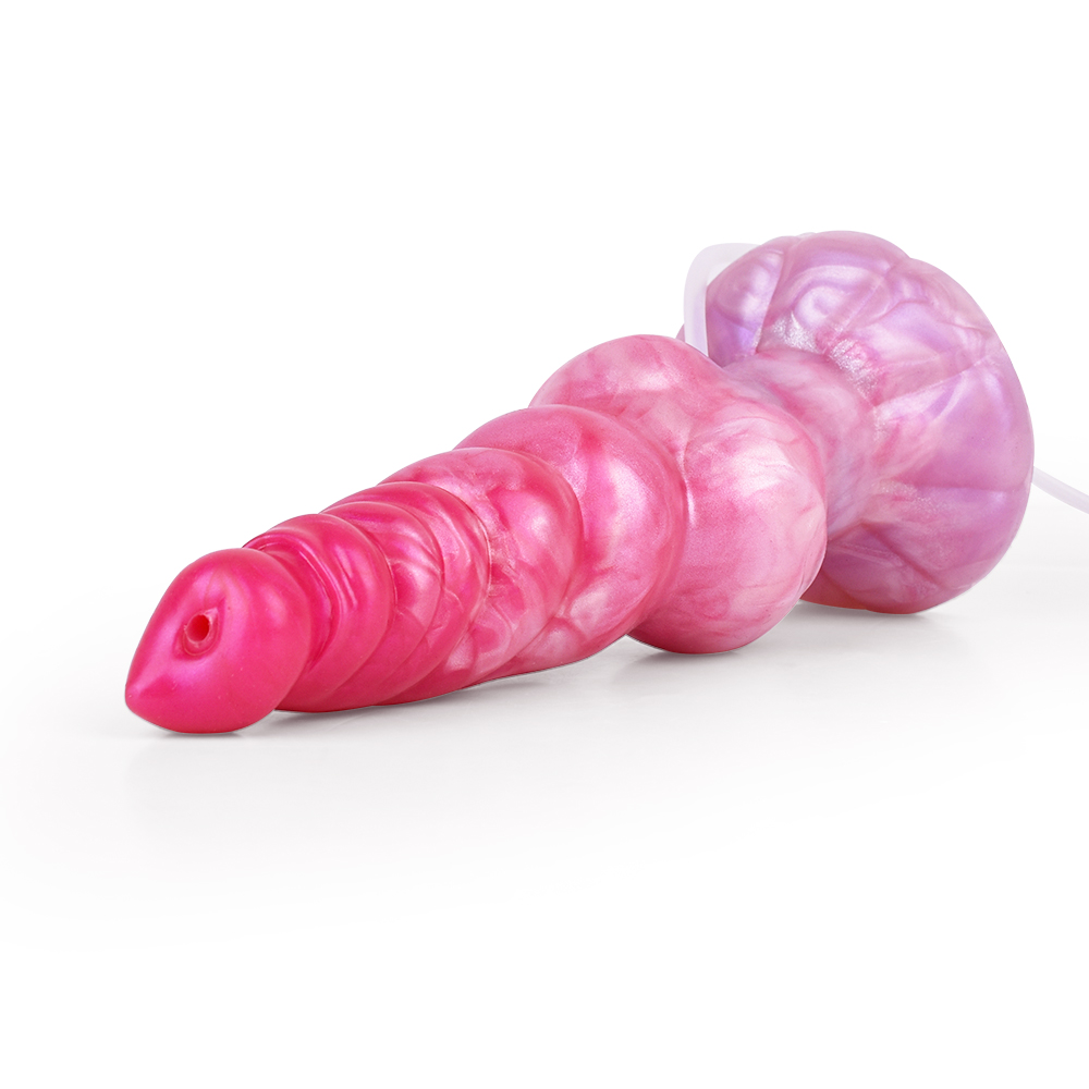 (image for) Ejaculating Peachy Colorful Realistic Dildo- 16