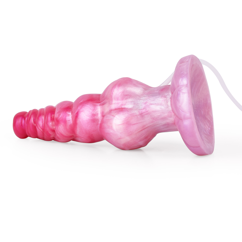 (image for) Ejaculating Peachy Colorful Realistic Dildo- 16