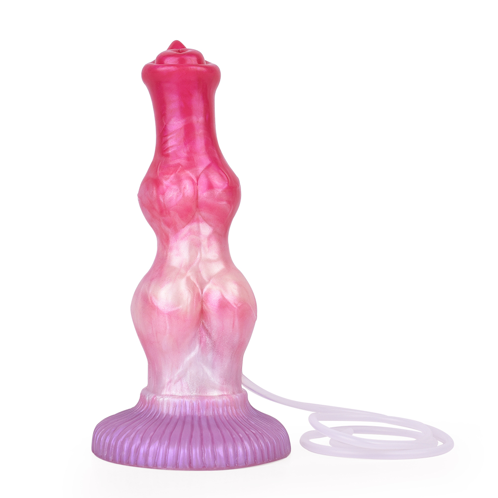 (image for) Ejaculating Peachy Colorful Realistic Dildo- 21