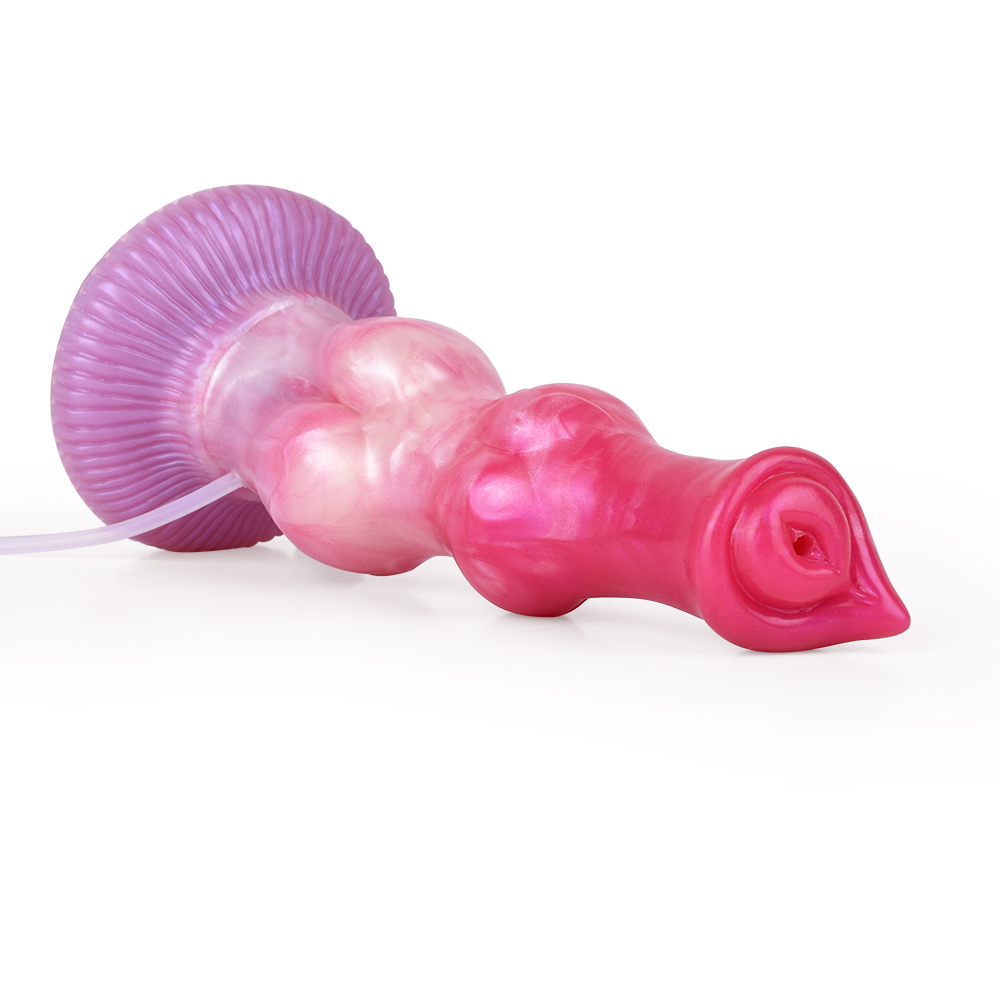 (image for) Ejaculating Peachy Colorful Realistic Dildo- 21
