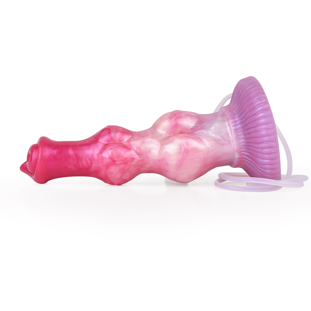 (image for) Ejaculating Peachy Colorful Realistic Dildo- 21