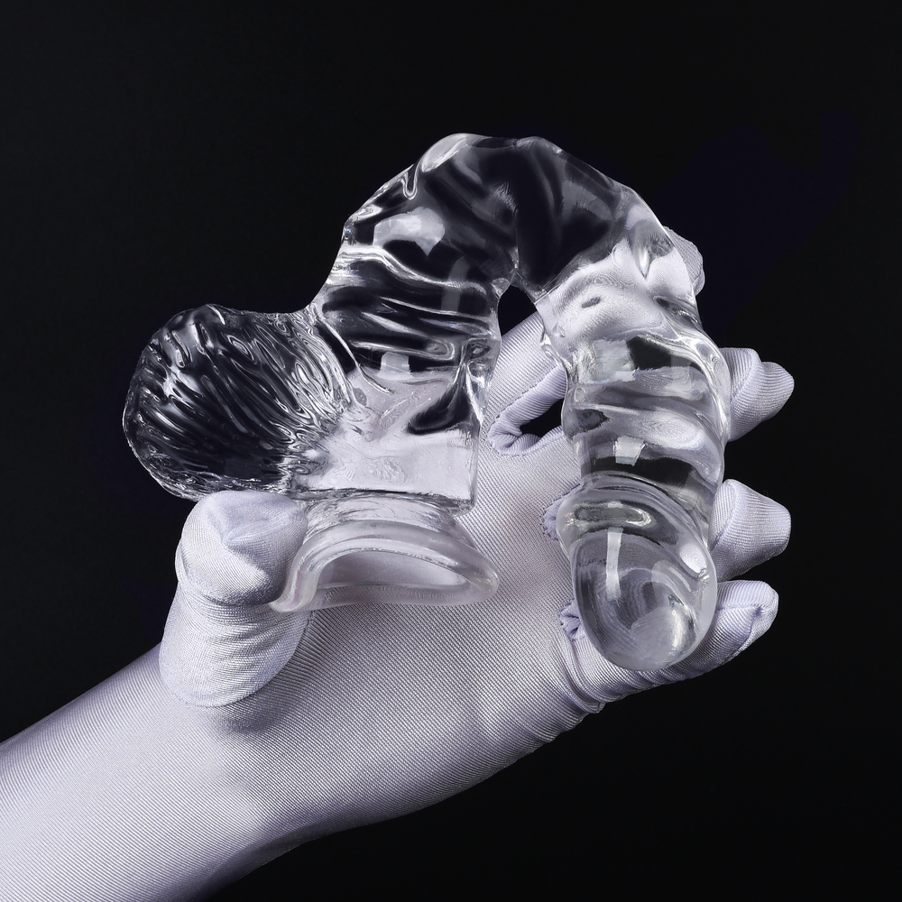 (image for) King Cock Clear 5 Size Cock W- Balls