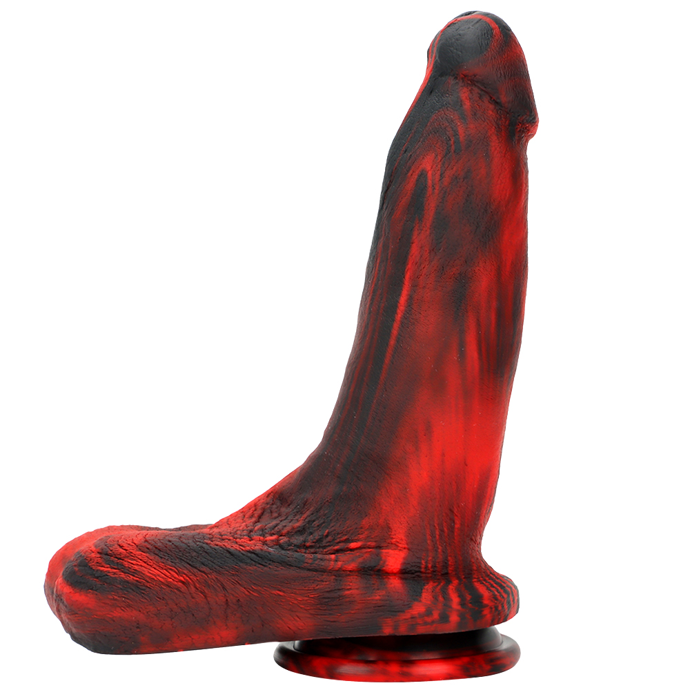 (image for) Double Color Silicone Large Dildo -01