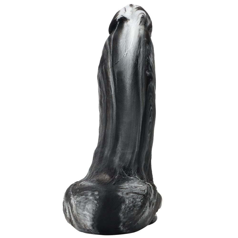 (image for) Double Color Silicone Large Dildo -01