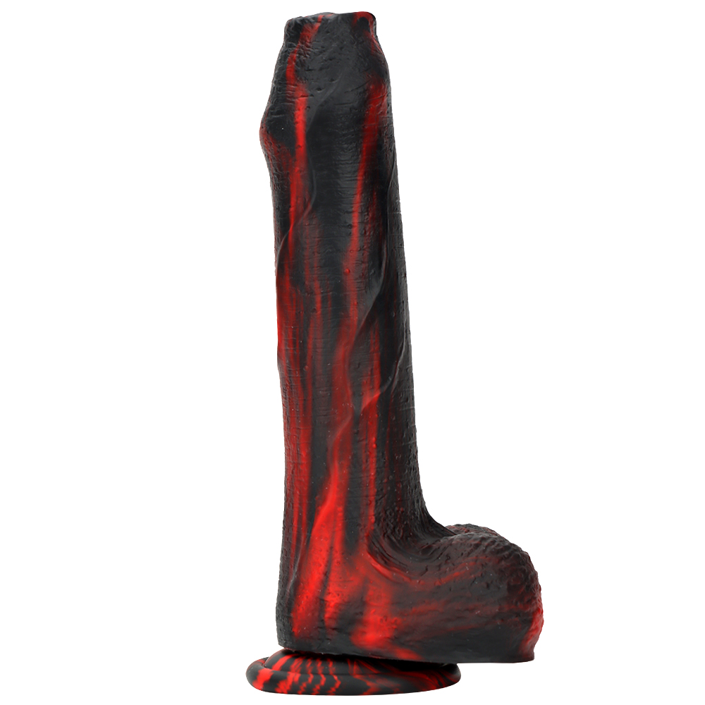 (image for) Double Color Silicone Large Dildo -02
