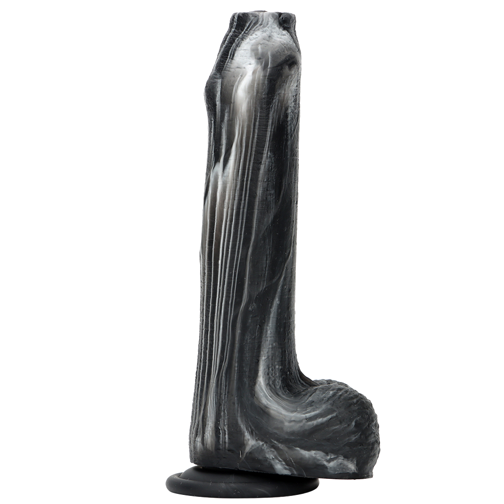 (image for) Double Color Silicone Large Dildo -02