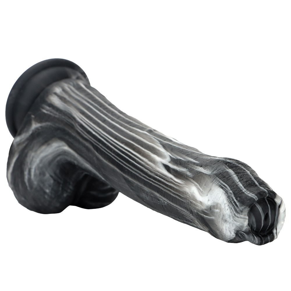 (image for) Double Color Silicone Large Dildo -02