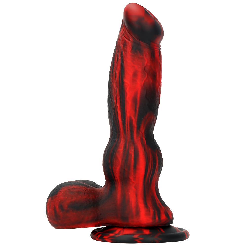 (image for) Double Color Silicone Large Dildo -03