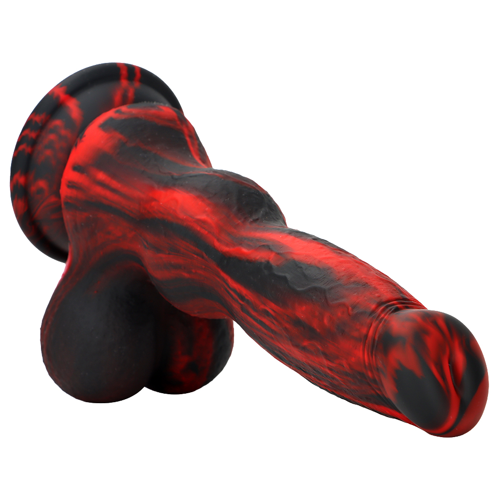 (image for) Double Color Silicone Large Dildo -03