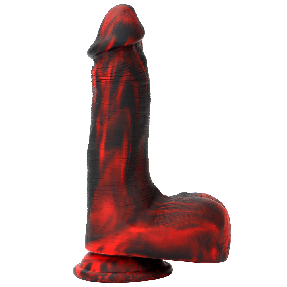 (image for) Double Color Silicone Large Dildo -04