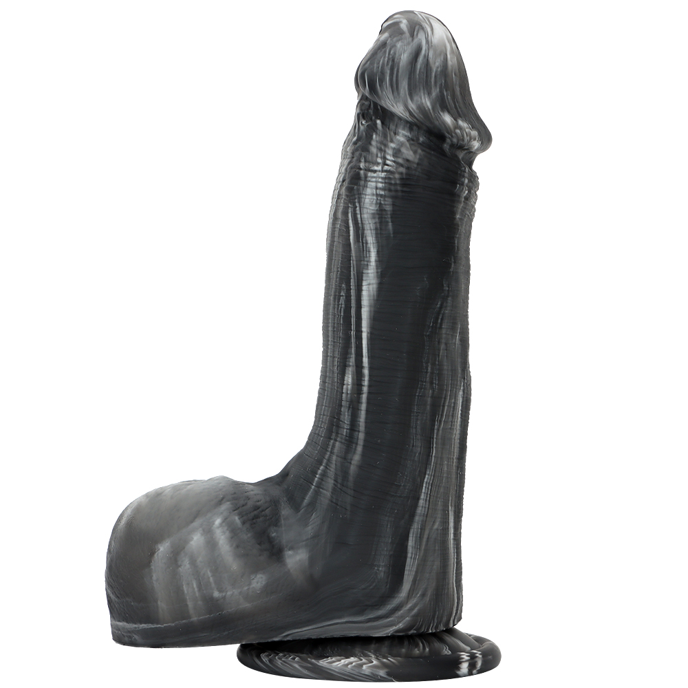 (image for) Double Color Silicone Large Dildo -04