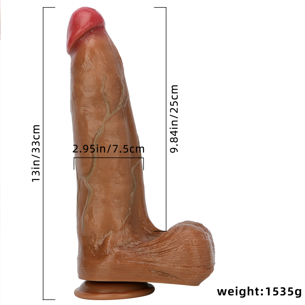 (image for) Blood Vessel Large Silicone Dildo