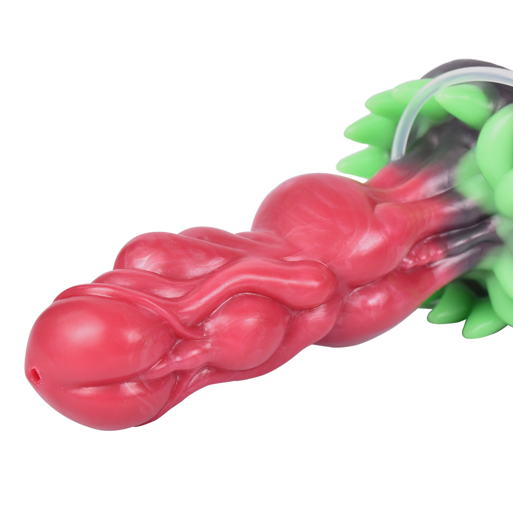 (image for) Ejaculating Wolf Cock Nailed Dildo