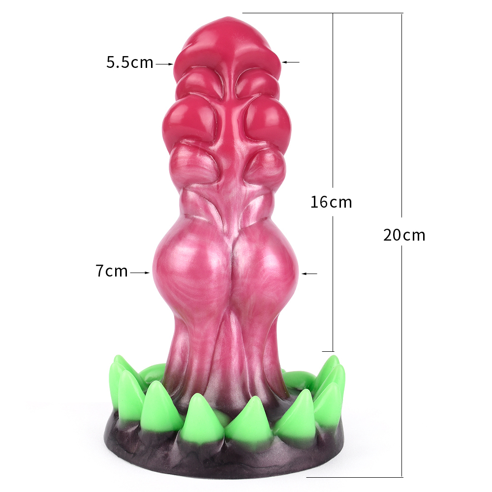 (image for) Ejaculating Wolf Cock Nailed Dildo