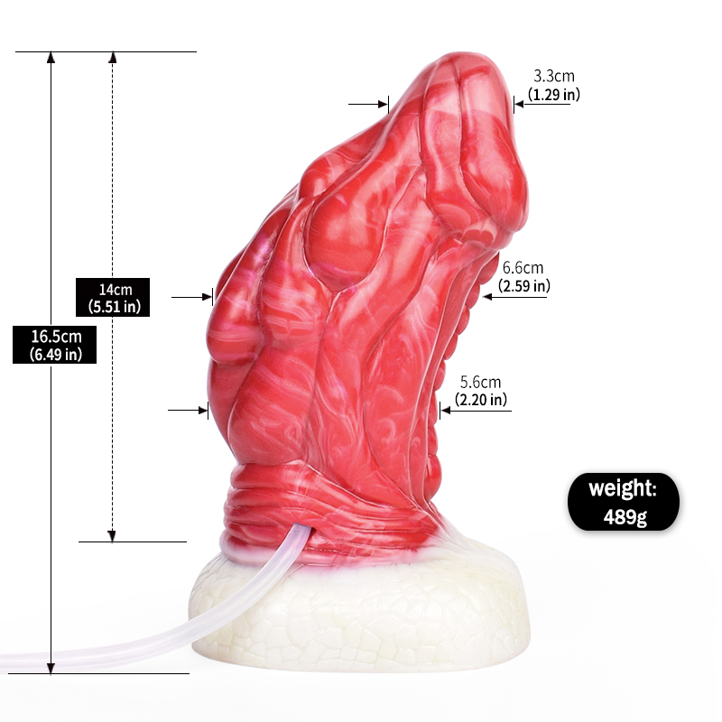 (image for) Alien Wolf Squirting Phallus - 08