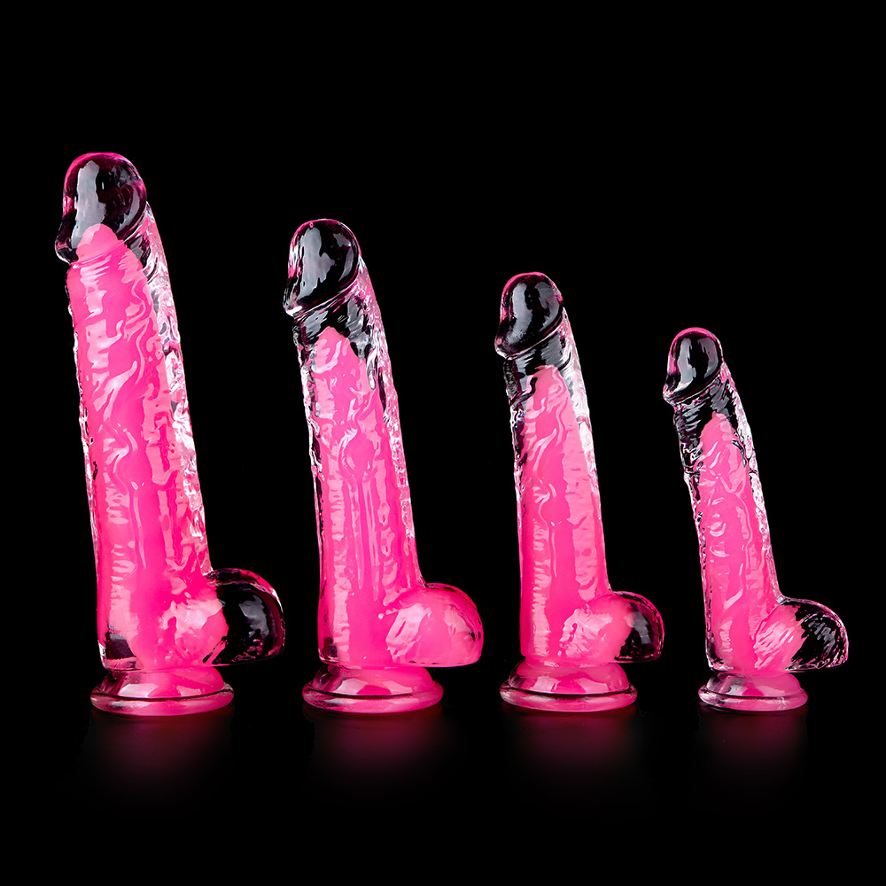 (image for) Jelly Dildo With Mutiple Colors Core