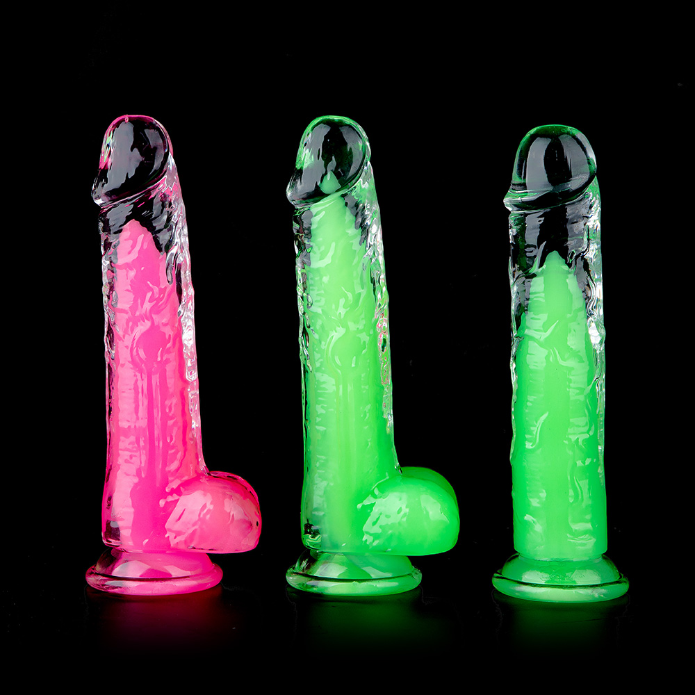 (image for) Jelly Dildo With Mutiple Colors Core
