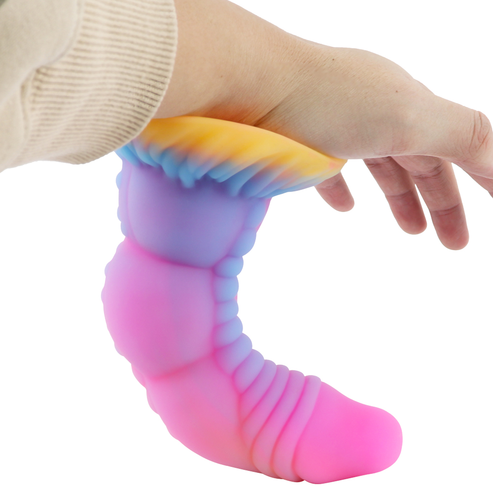 (image for) GlowingHydra - Bright Lumnicent Monster Dildo