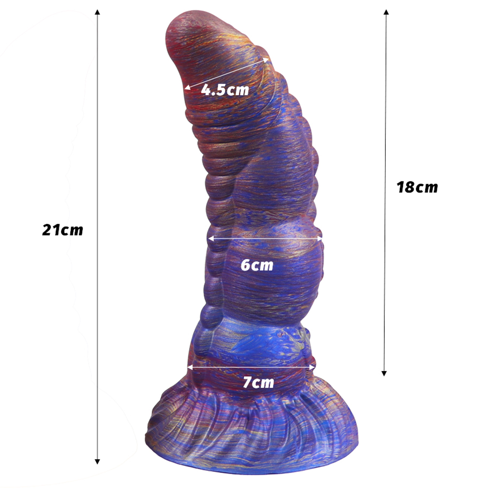 (image for) GlowingHydra - Bright Lumnicent Monster Dildo