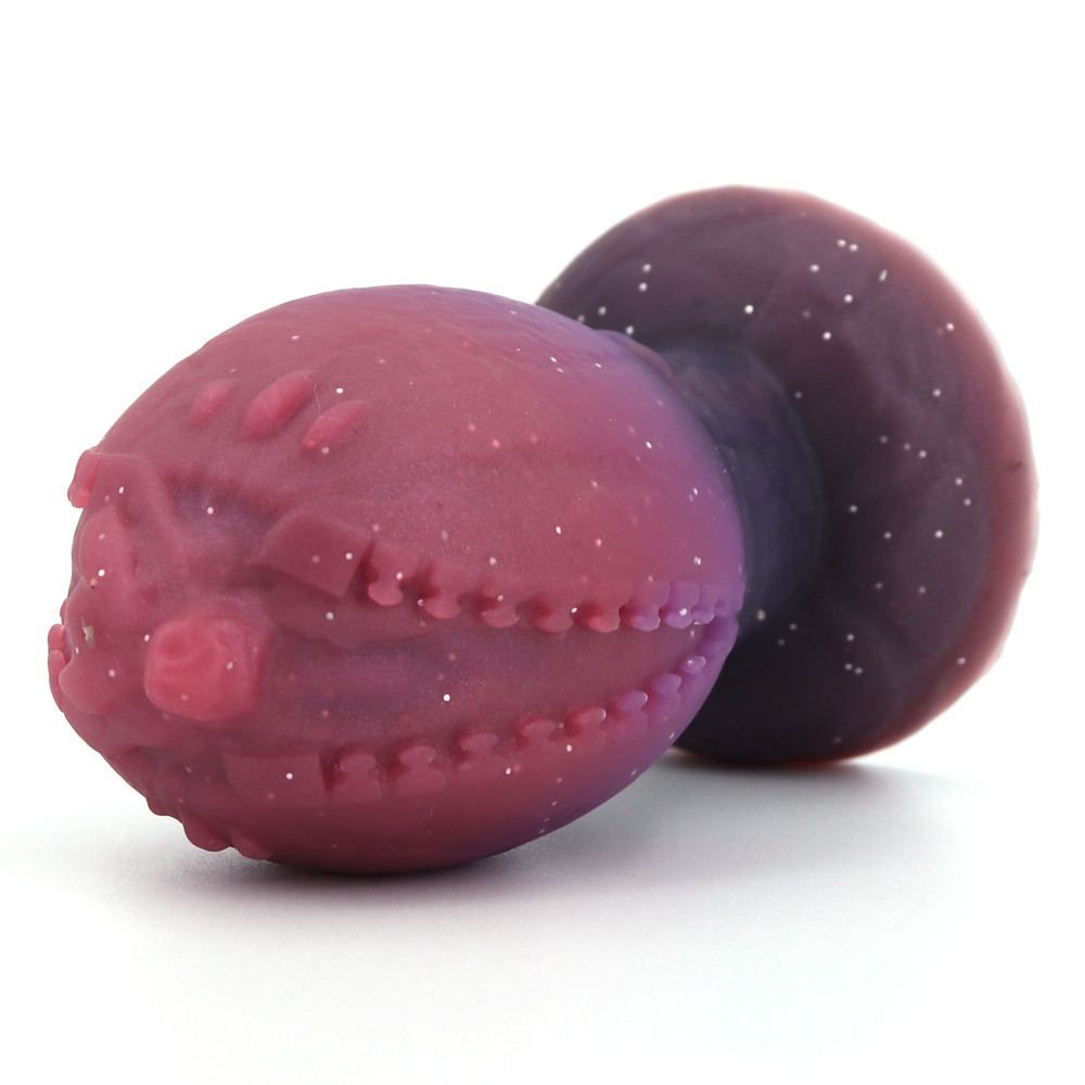 (image for) Starry Soft Silicone Butt Plug - Dragon Egg