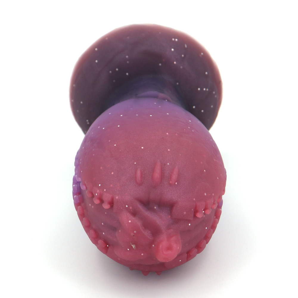 (image for) Starry Soft Silicone Butt Plug - Dragon Egg
