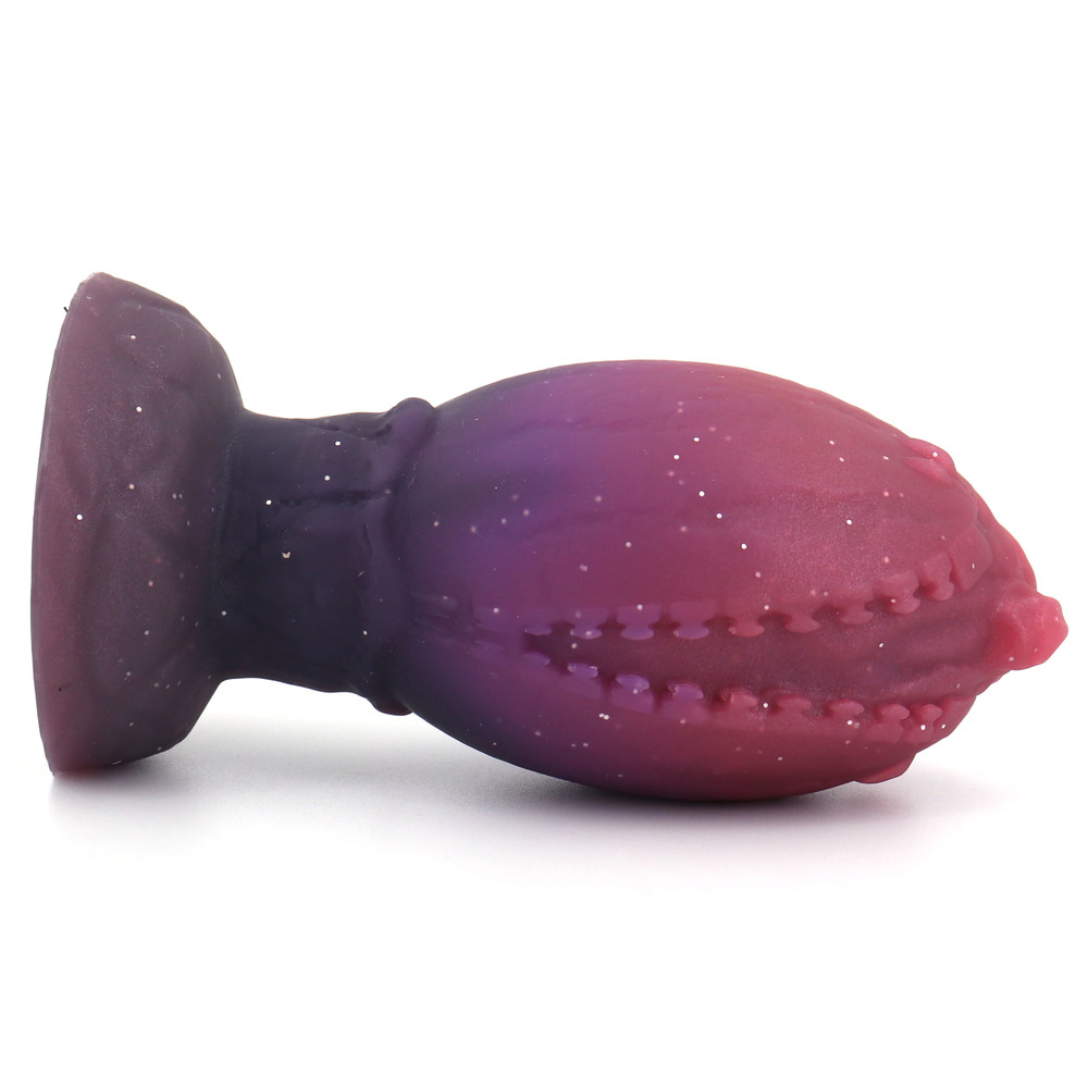 (image for) Starry Soft Silicone Butt Plug - Dragon Egg