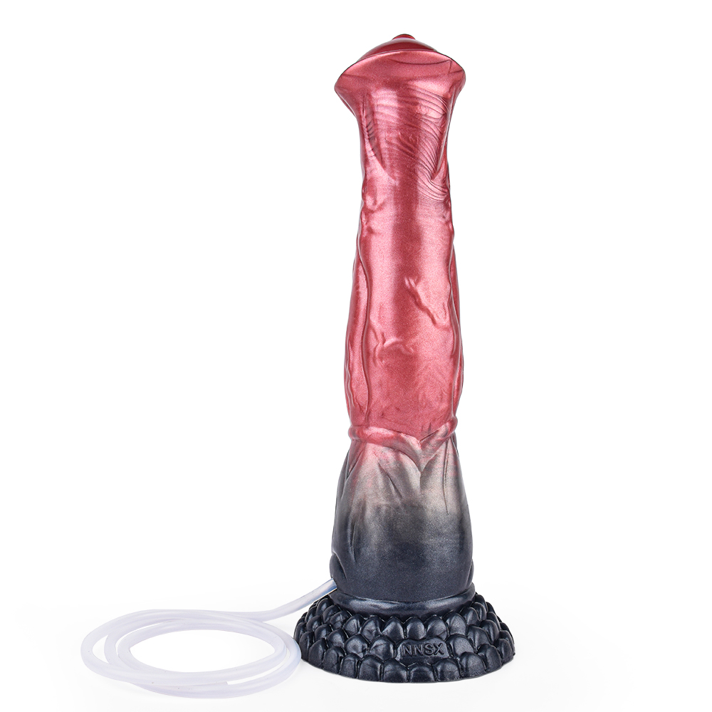 (image for) Squirting Fake Horse Realistic Animal Dildo - C