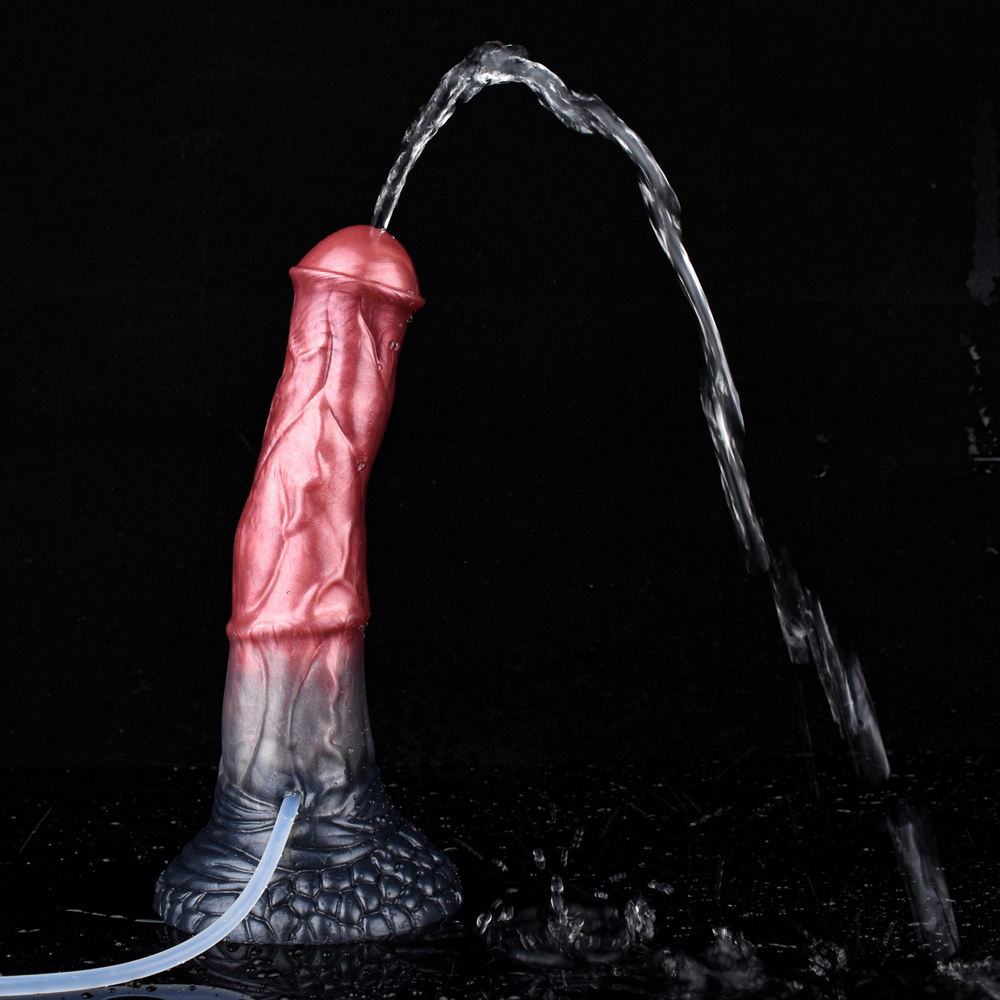 (image for) Squirting Fake Horse Realistic Animal Dildo - E