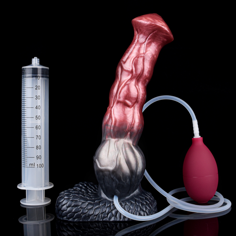 (image for) Squirting Fake Horse Realistic Animal Dildo - G