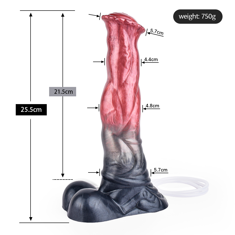 (image for) Squirting Fake Horse Realistic Animal Dildo - H