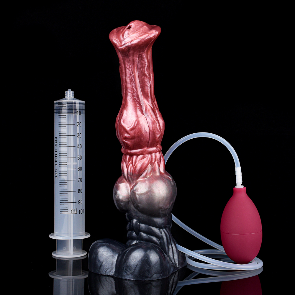(image for) Squirting Fake Horse Realistic Animal Dildo - K
